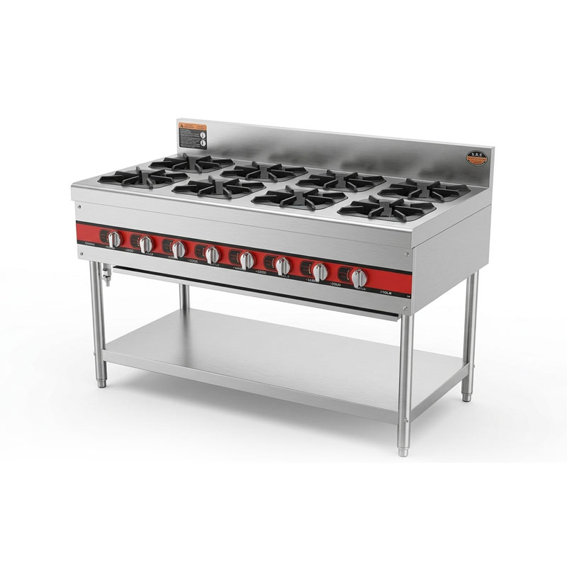 Bếp âu công nghiệp 8 kiềng U-8CT chính hãng