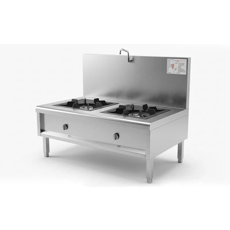 Bếp hầm công nghiệp đôi 2 kiềng BH-2T
