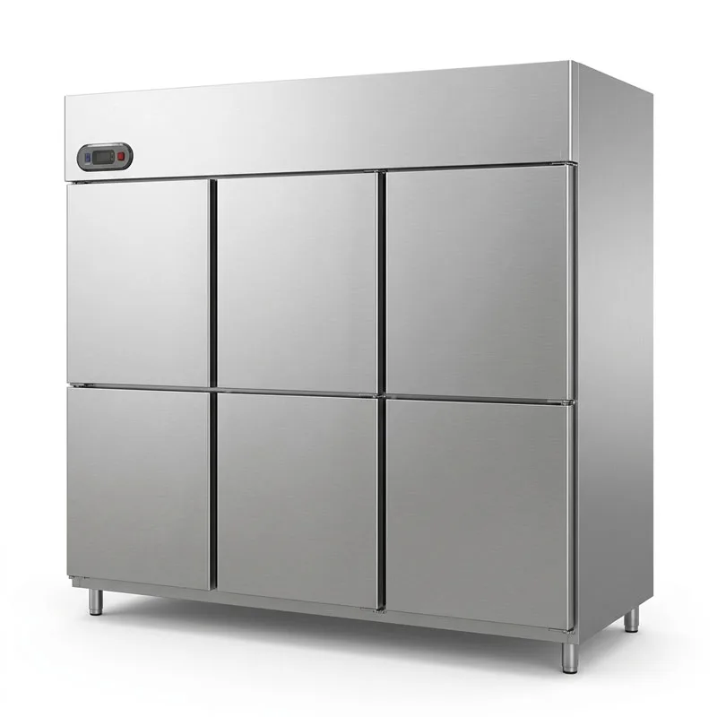 Dòng tủ đông công nghiệp 6 cánh inox