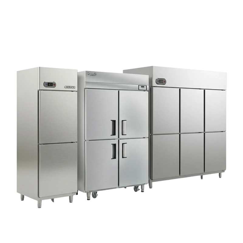 Tủ đông công nghiệp vỏ inox, dàn lạnh cao cấp
