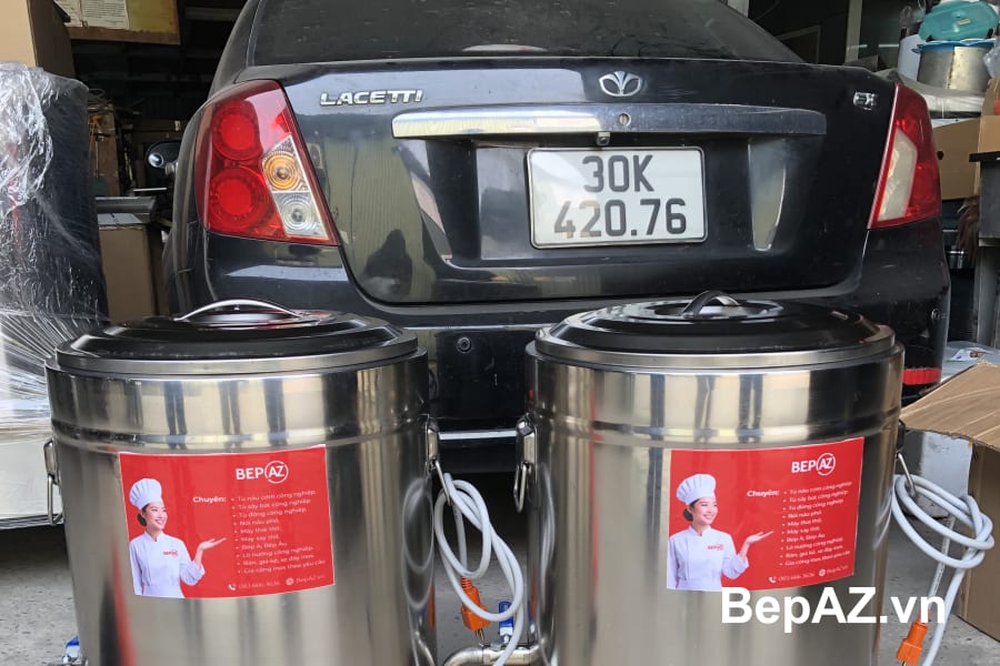Giao hỏa tốc 02 nồi phở điện 30L - BepAZ