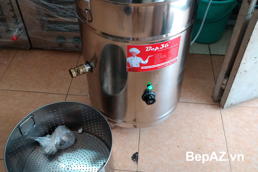 Bàn giao nồi phở 50L - Gò Dầu Tây Ninh