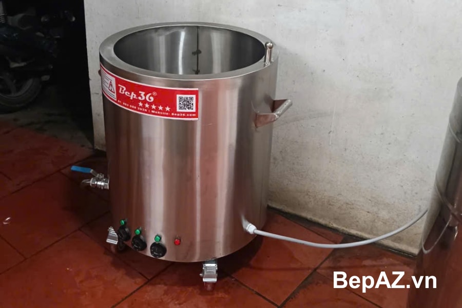 Giao và lắp nồi cô cao dược liệu 100 lít