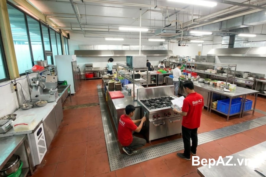 BepAZ - Đơn vị thi công bếp công nghiệp uy tín tại Việt Nam