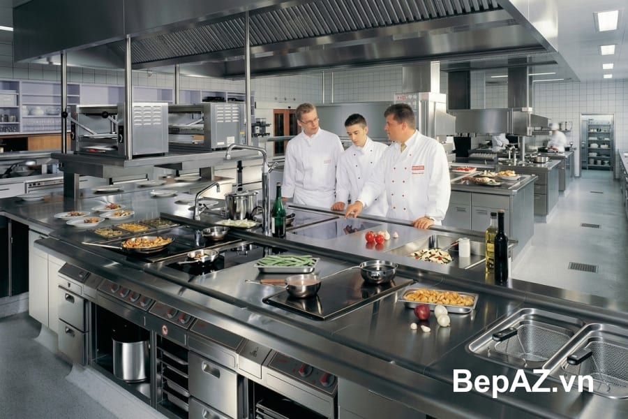 Setup bếp chuẩn nhà hàng món Âu