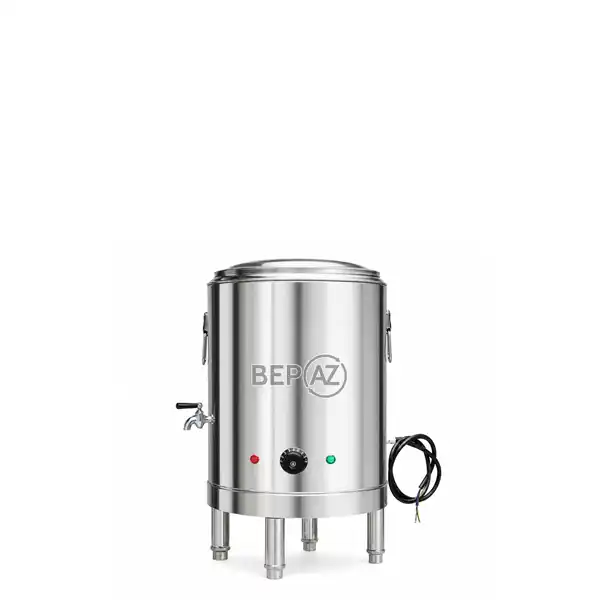 Nồi nấu phở mâm nhiệt 20 lít inox sáng đẹp, dùng điện 220V, BepAZ - NPM20