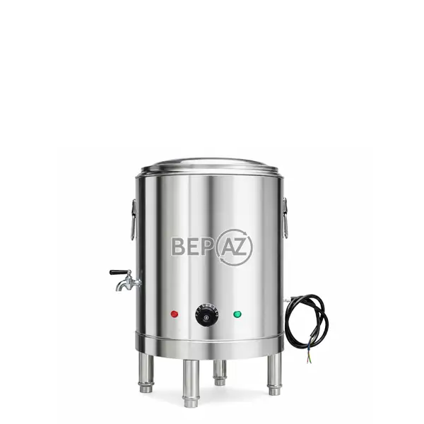 Nồi nấu phở mâm nhiệt 30 lít inox 201 hoặc 304, giữ nhiệt tốt, BepAZ - NPM30