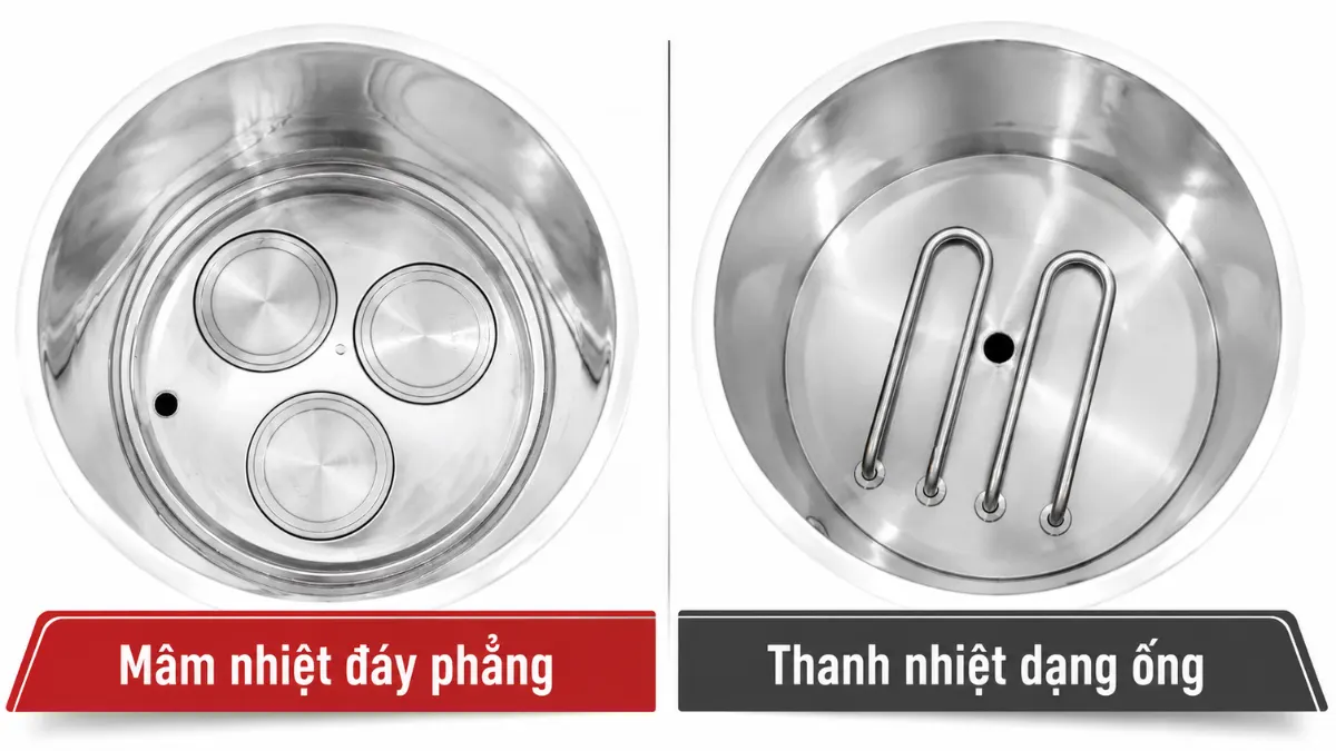 So sanh day noi pho mam nhiet va thanh nhiet