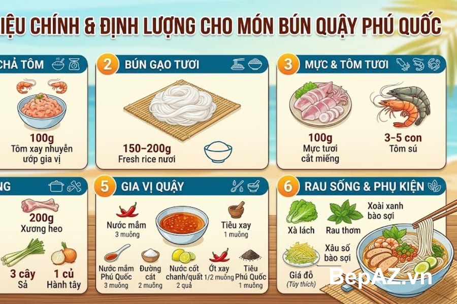 Trọn Bộ Công Thức Nấu Bún Quậy Phú Quốc Độc Lạ, Hái Ra Tiền Triệu